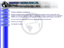 Tablet Screenshot of hundeby.com